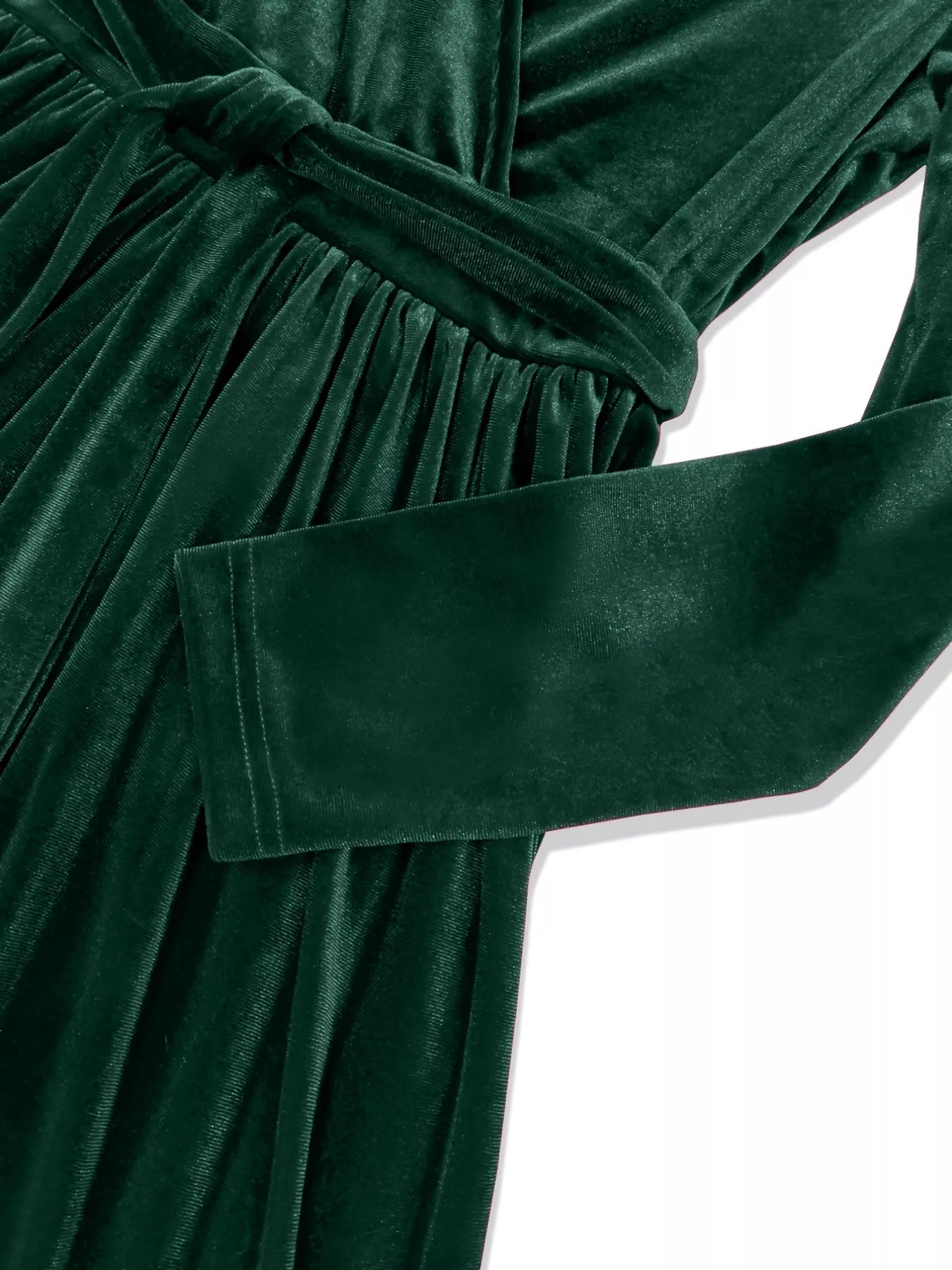 Velvet Long Sleeve Maxi Dress.