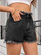 Premium denim shorts showcasing stylish wear for a modern and fashionable look