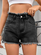 Premium denim shorts showcasing stylish wear for a modern and fashionable look