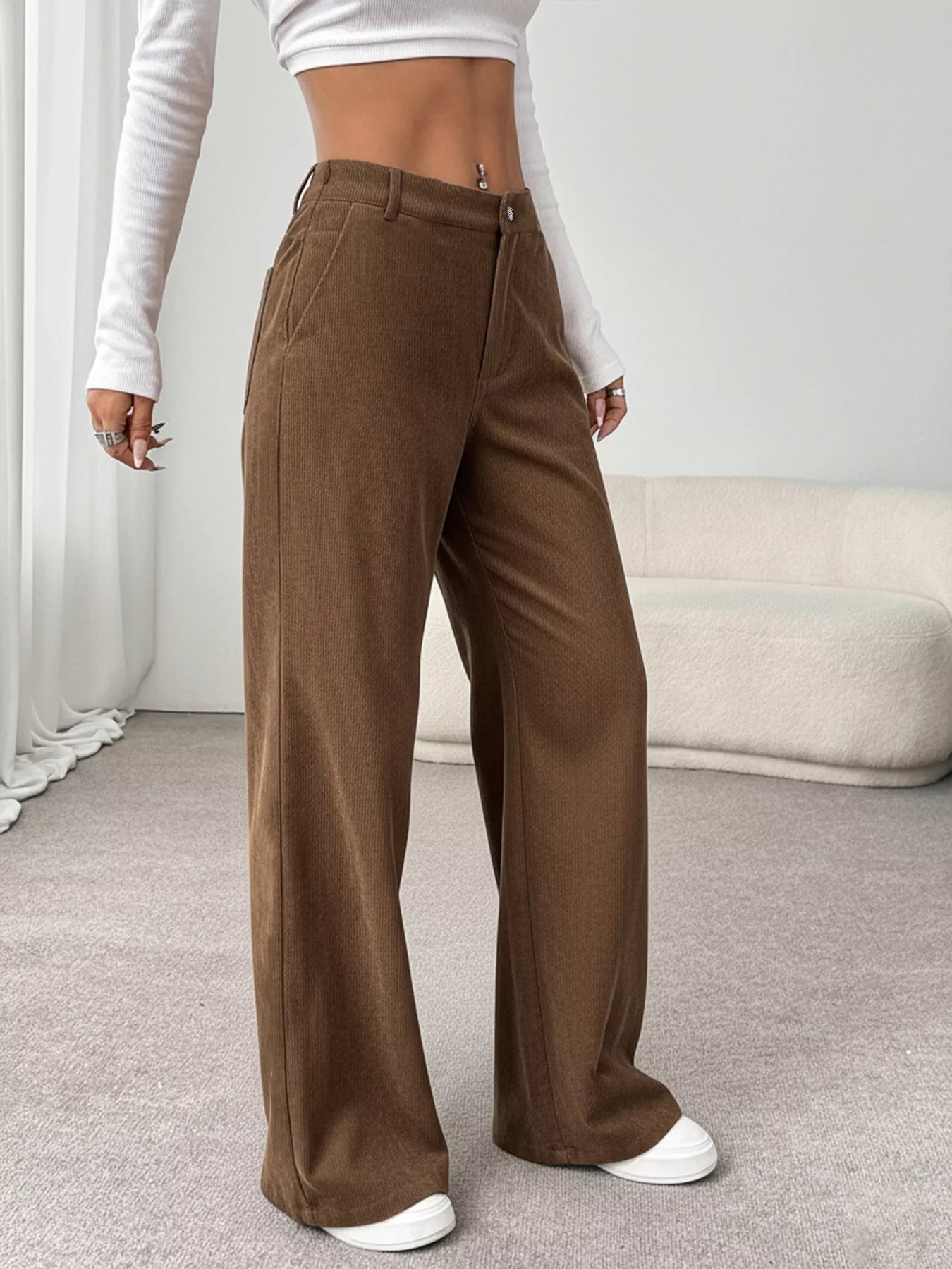 Elegant casual wide leg pants perfect for comfortable yet stylish everyday wear
